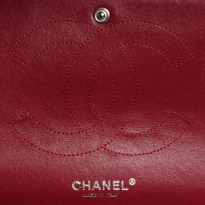 Chanel Caviar Quilted Jumbo Double Flap Dark Red 7 of 8