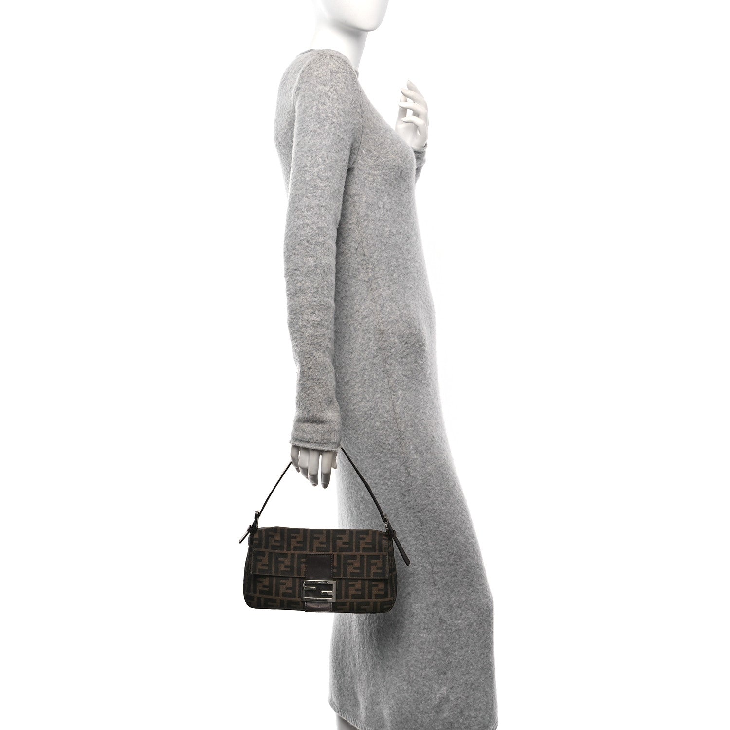 Fendi Zucca Baguette Tobacco 2 of 10