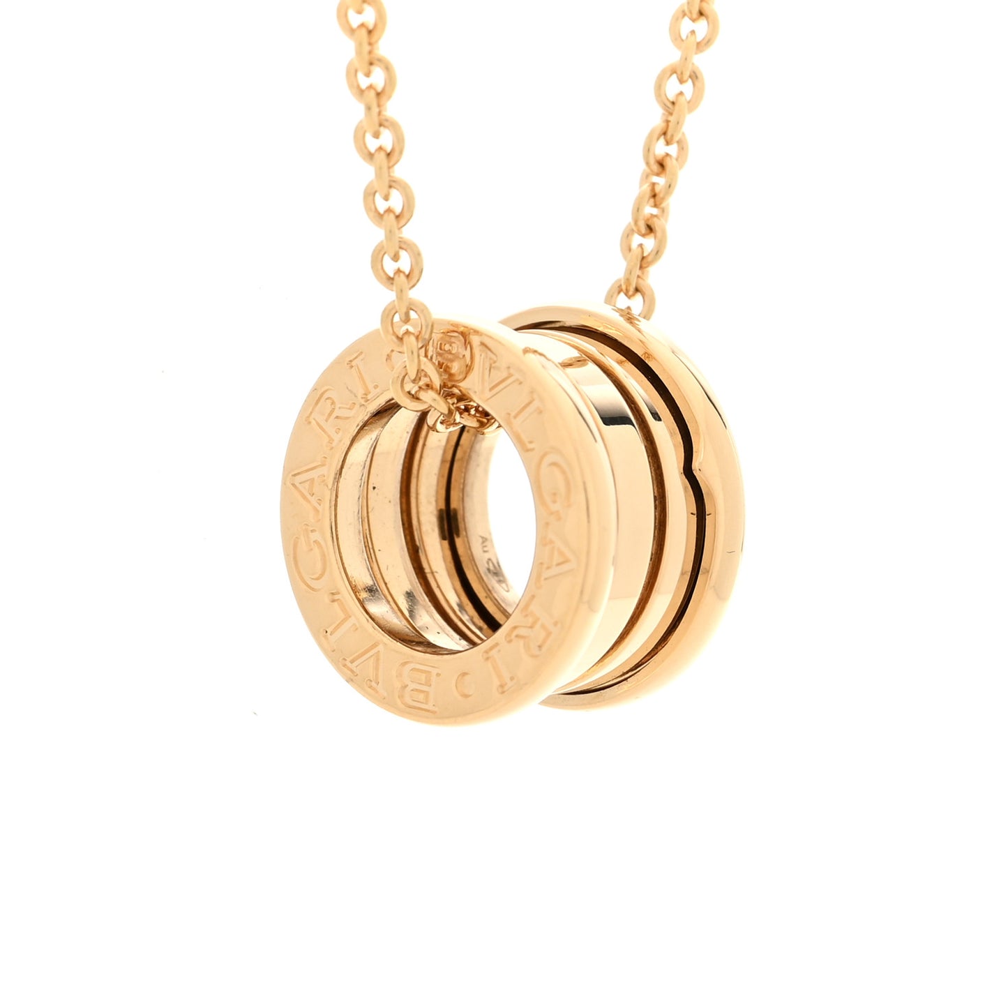 18K Yellow Gold B.Zero1 Pendant Necklace