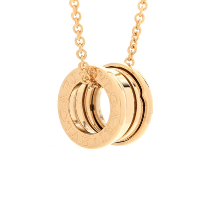 Bulgari 18K Yellow Gold B.Zero1 Pendant Necklace 4 of 6
