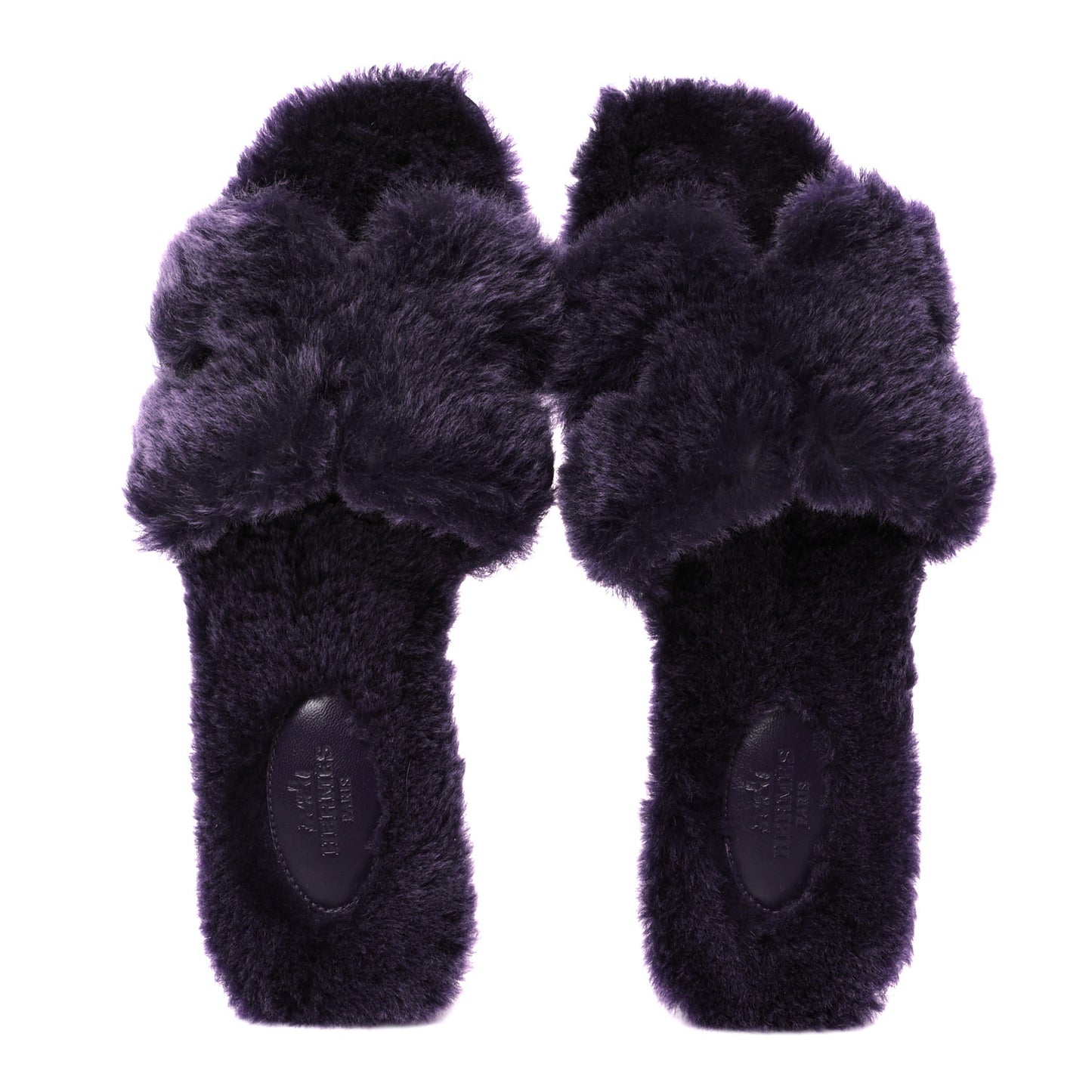 Woolskin Oran Sandals 38.5 Violet Fonce