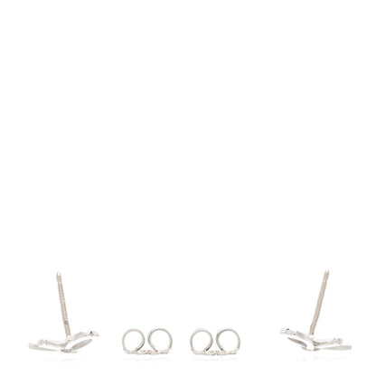 Tiffany Sterling Silver Bow Earrings 3 of 5