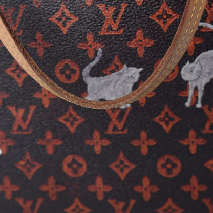 Louis Vuitton Catogram Neverfull MM Marron 15 of 15