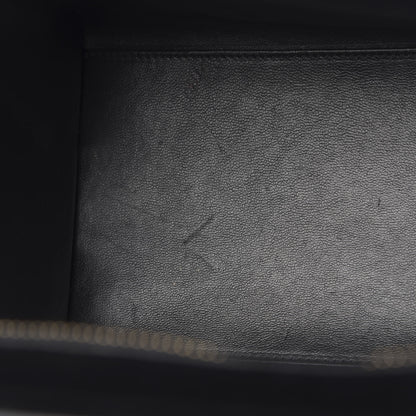 Celine Drummed Calfskin Suede Tri-color Micro Luggage Amber 7 of 17