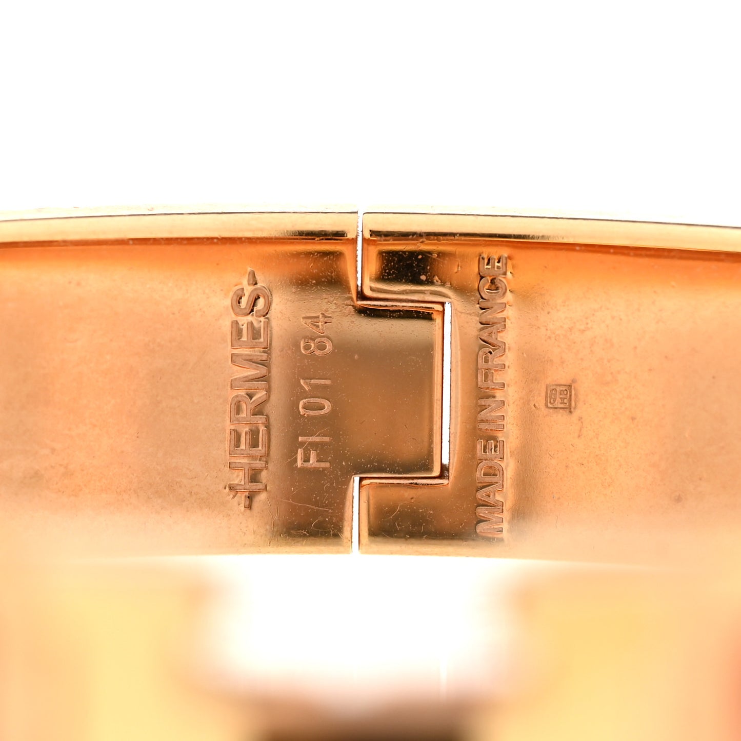Enamel Narrow Clic Clac H Bracelet PM Mango