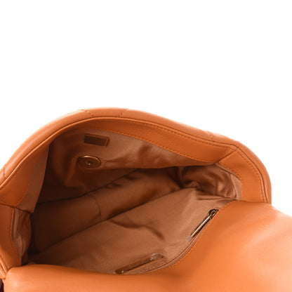 Chanel Lambskin Quilted Medium Chanel 19 Flap Light Brown 5 of 11