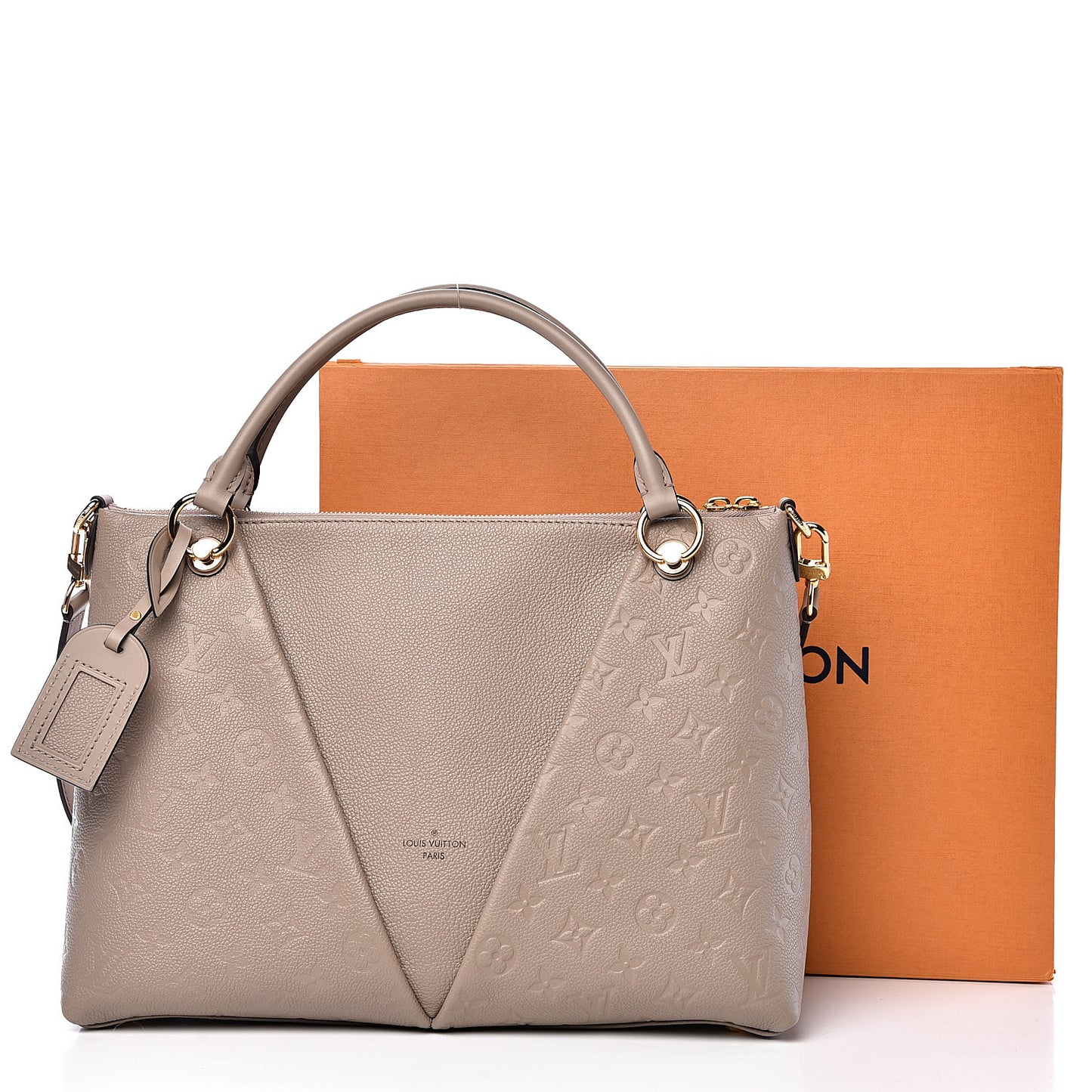 Empreinte V Tote MM Tourterelle