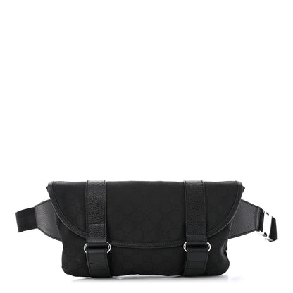 Gucci Monogram Waist Belt Bag Black 1 of 12