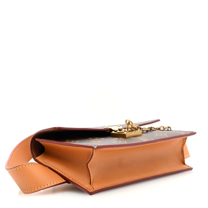 Louis Vuitton Monogram S Lock Belt Pouch MM 4 of 9