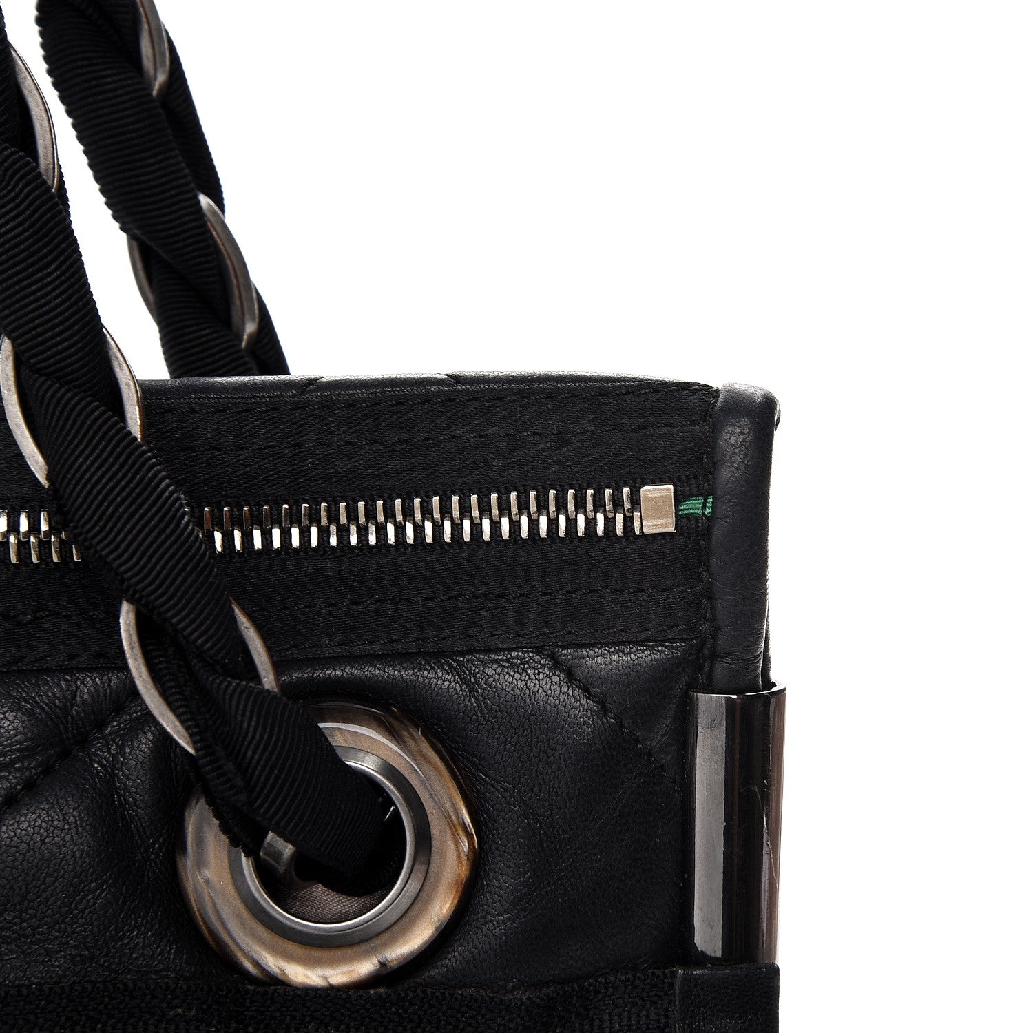 Lanvin Lambskin Quilted Medium Amalia Shoulder Bag Black 9 of 19
