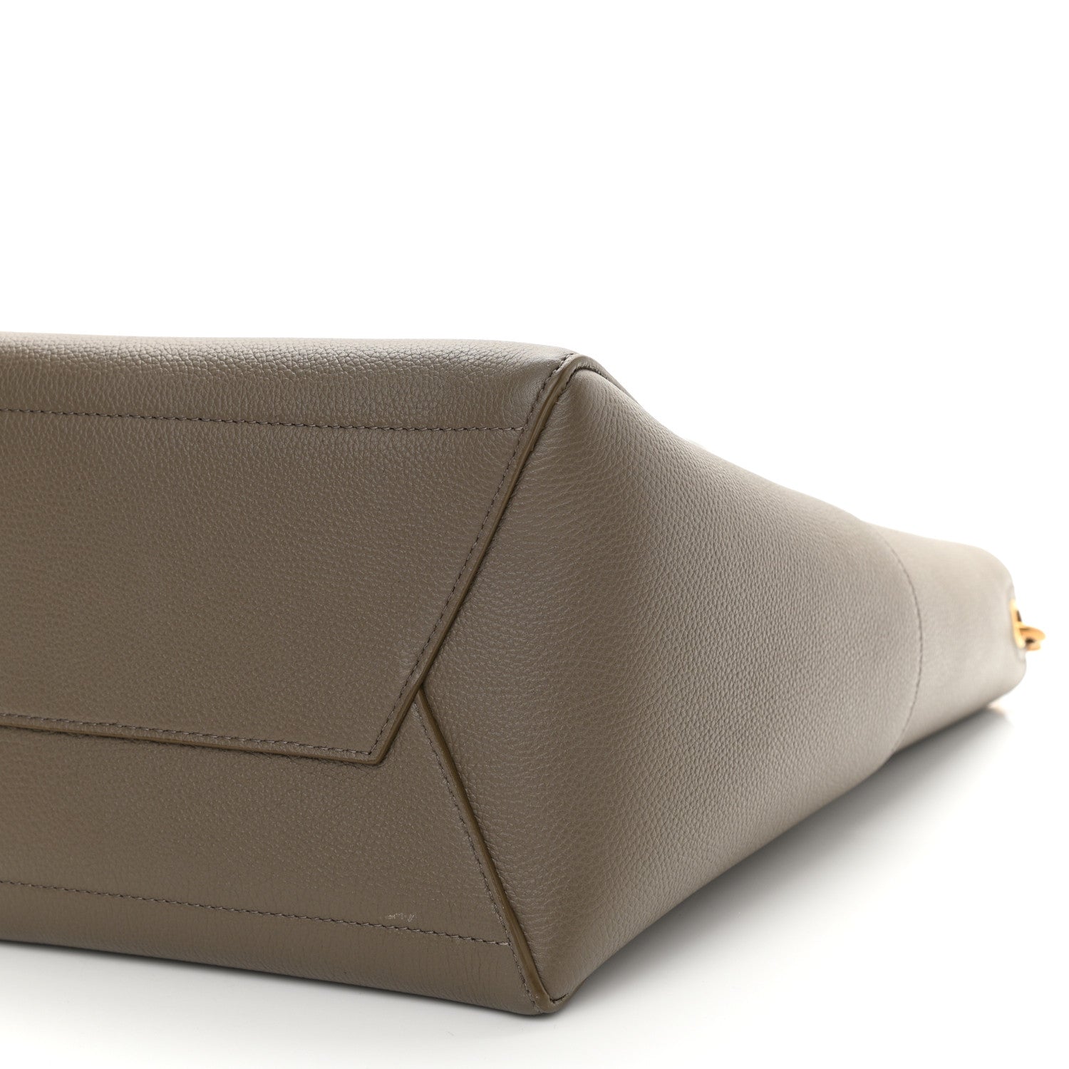 Celine Soft Grained Calfskin Sangle Bucket Bag Taupe 10 of 10