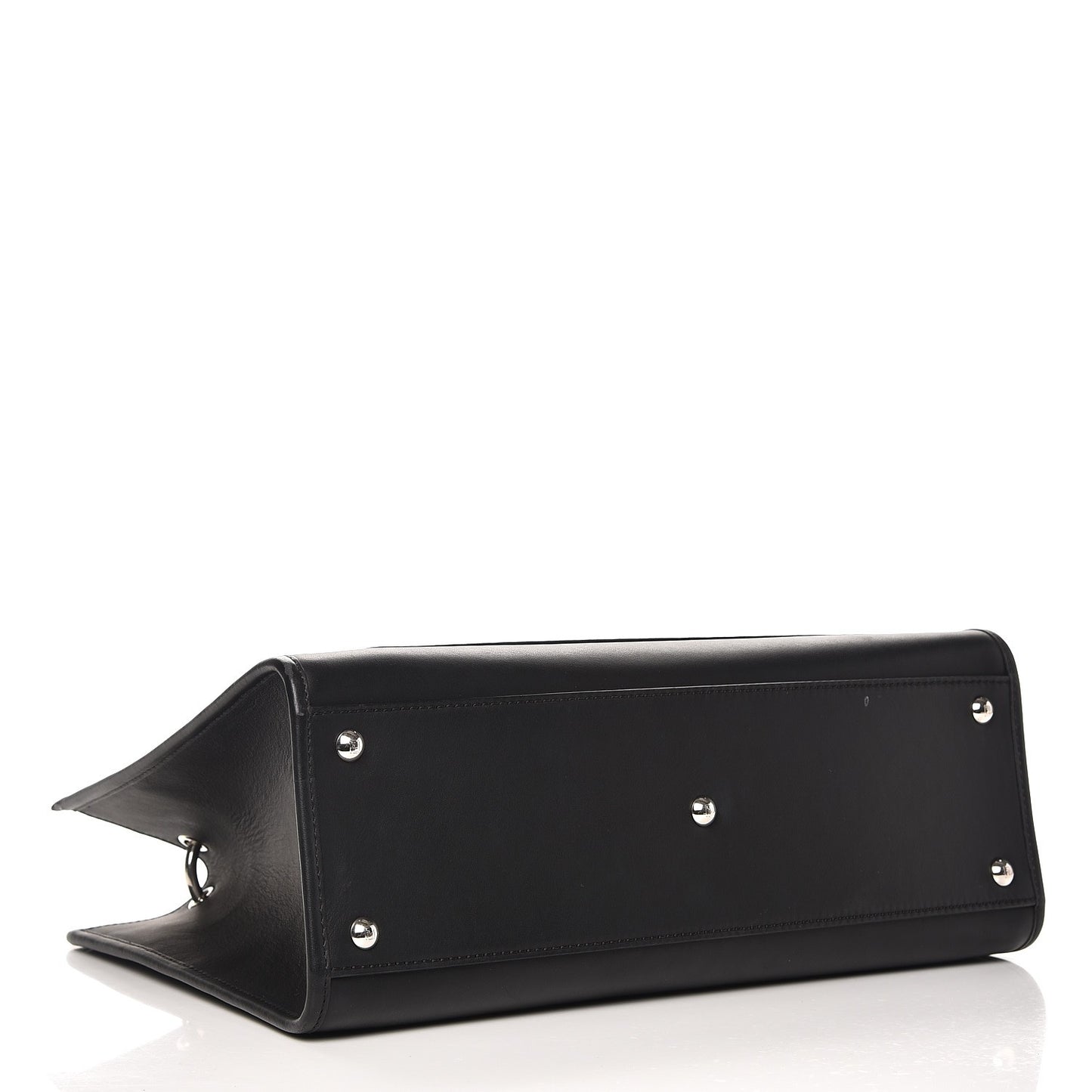 Vitello Century Opaco F is Fendi Regular Runaway Satchel Black