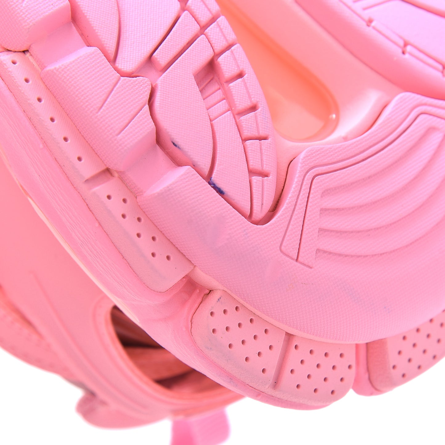 Mesh Nylon Womens Track Sneakers 37 Pink