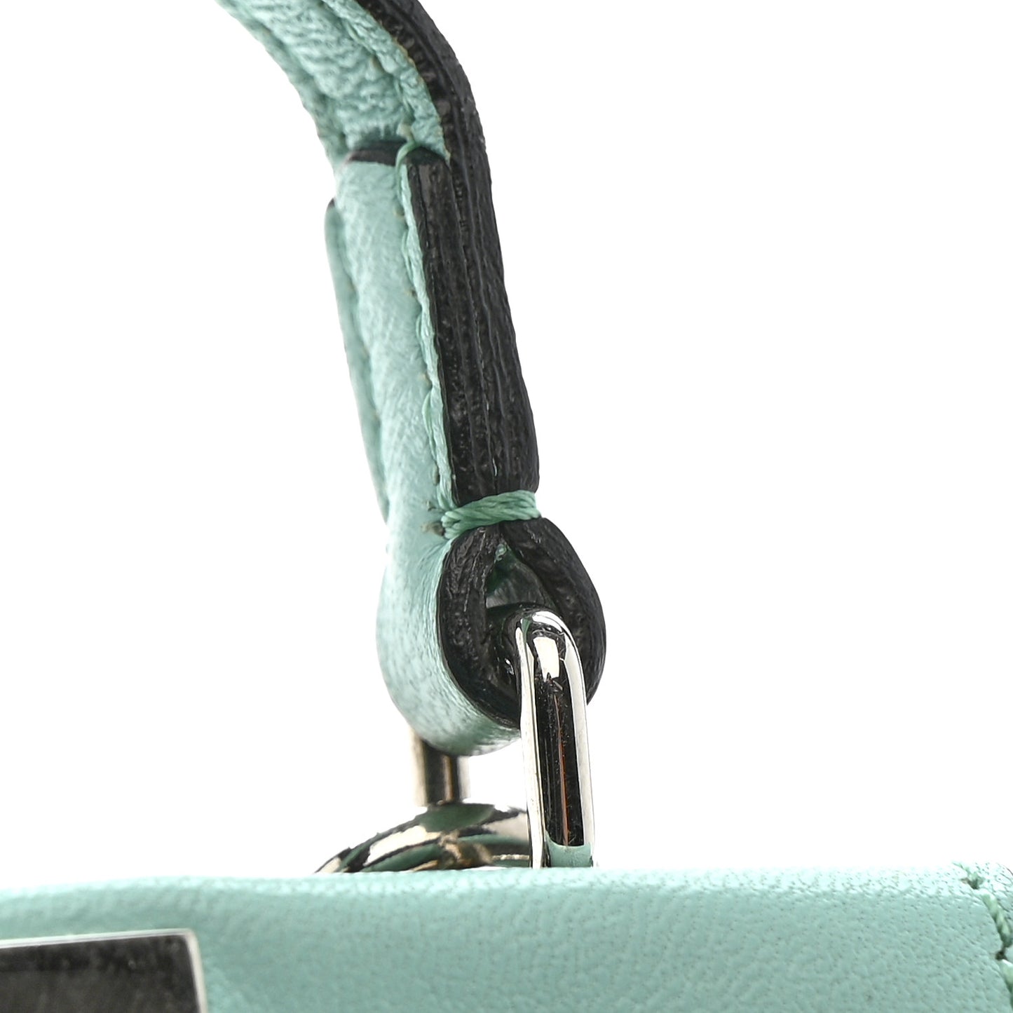 Shiny Nappa Micro Peekaboo Iconic Satchel Turchese Egiz Turchese Egiz