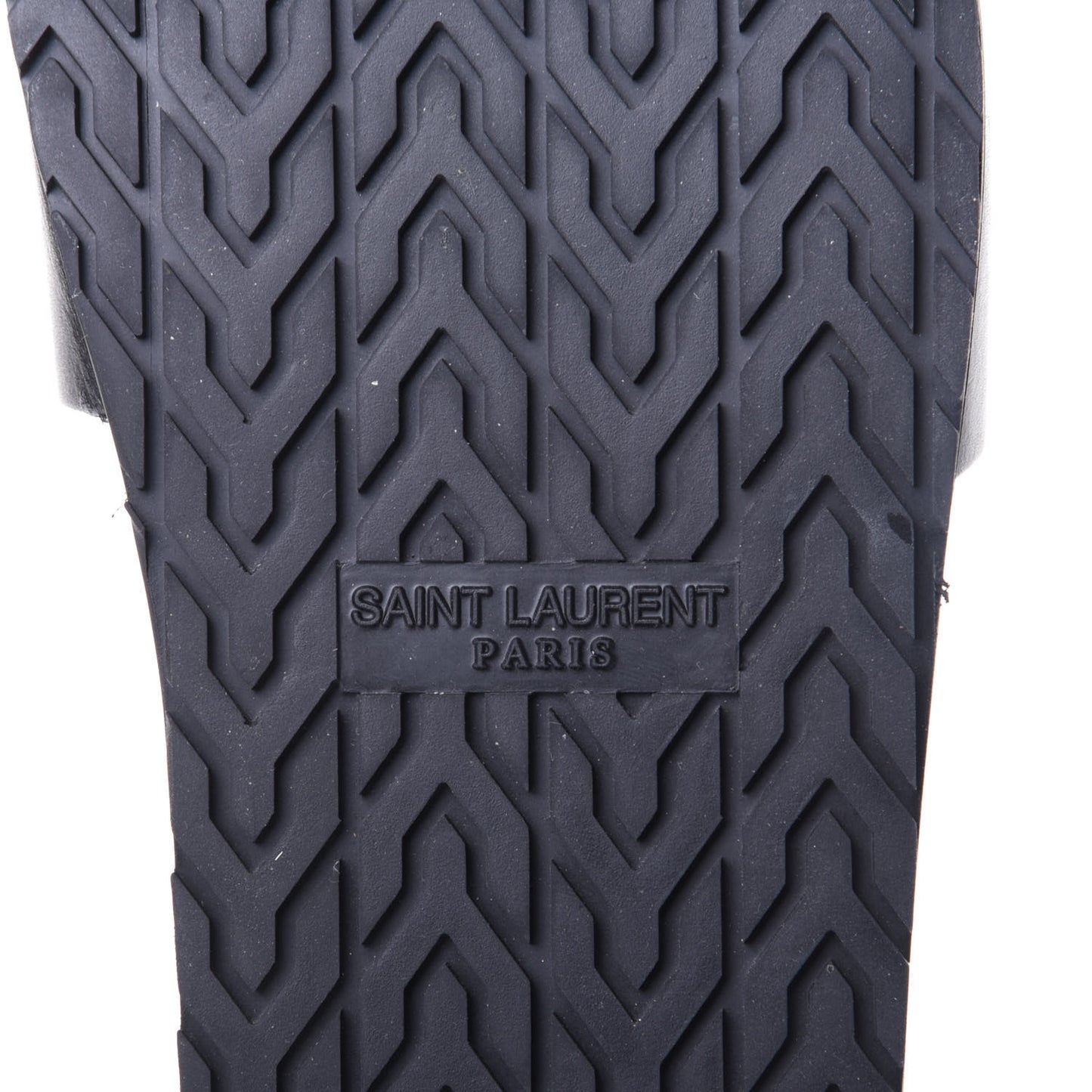 Calfskin Monogram Jimmy Joan Slide Sandals 42 Black