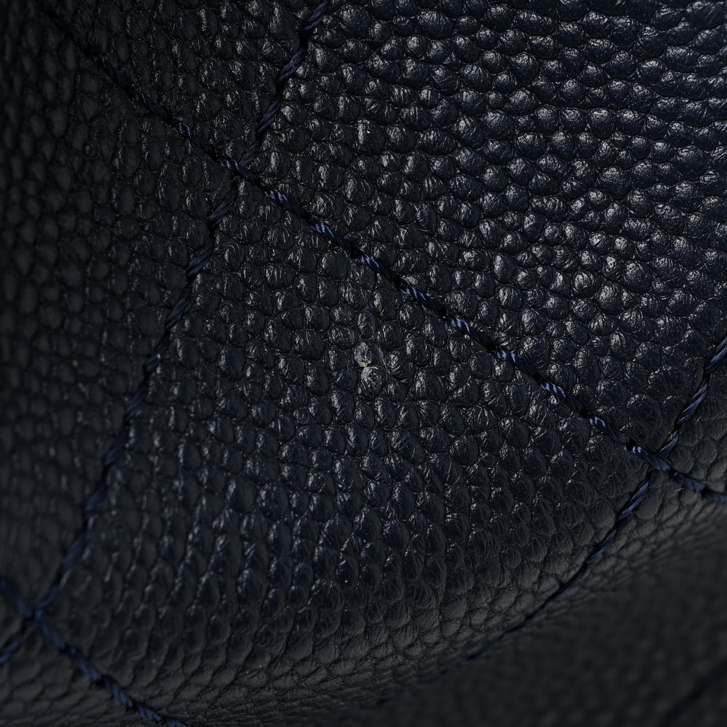 Caviar Large Shopping Tote Navy