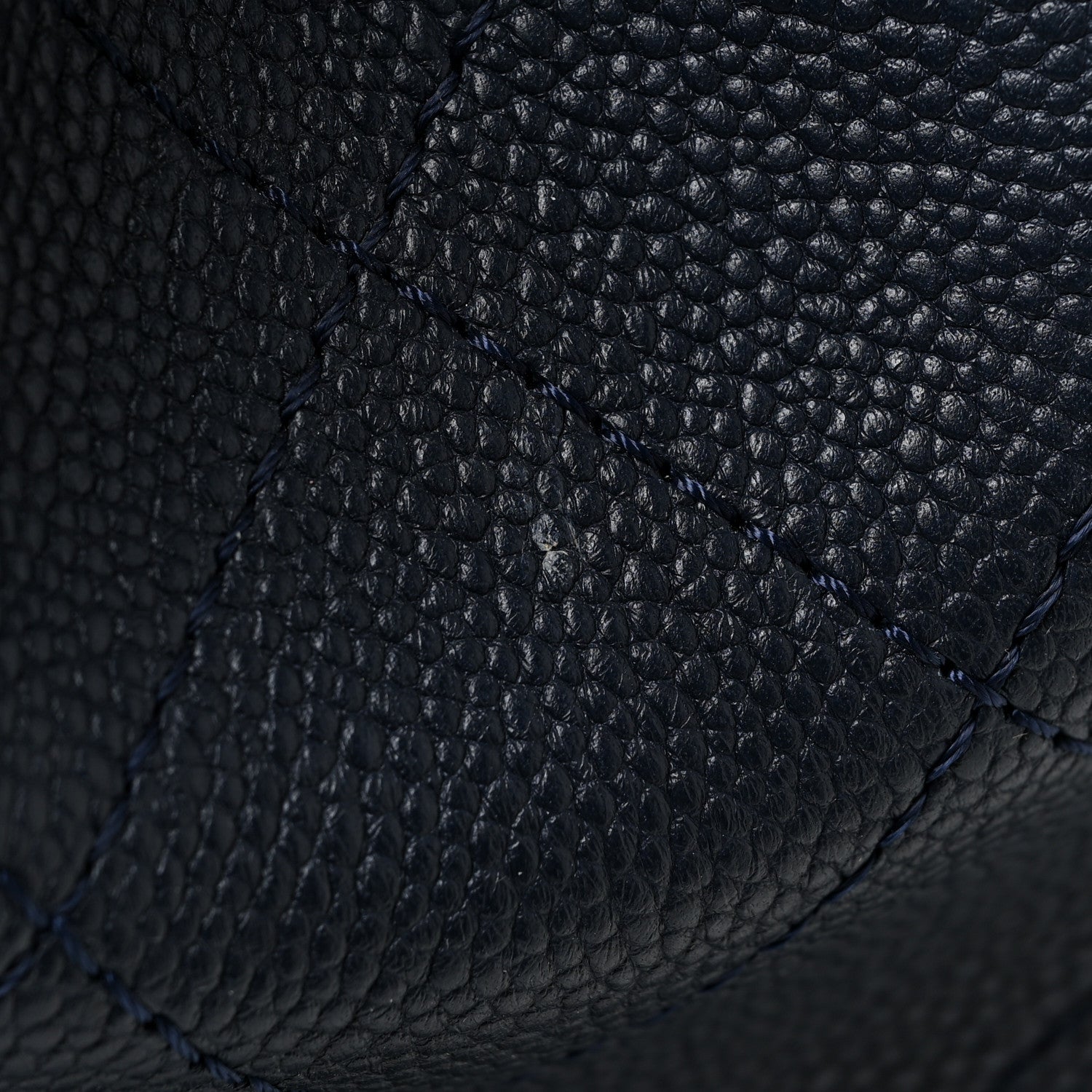 Chanel Caviar Large Shopping Tote Navy 19 of 22