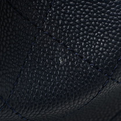 Chanel Caviar Large Shopping Tote Navy 19 of 22