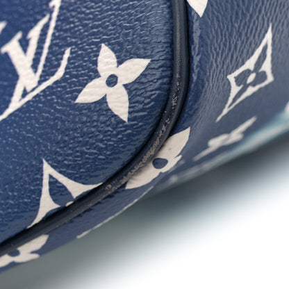 Louis Vuitton Monogram Escale Neverfull MM Blue 11 of 13