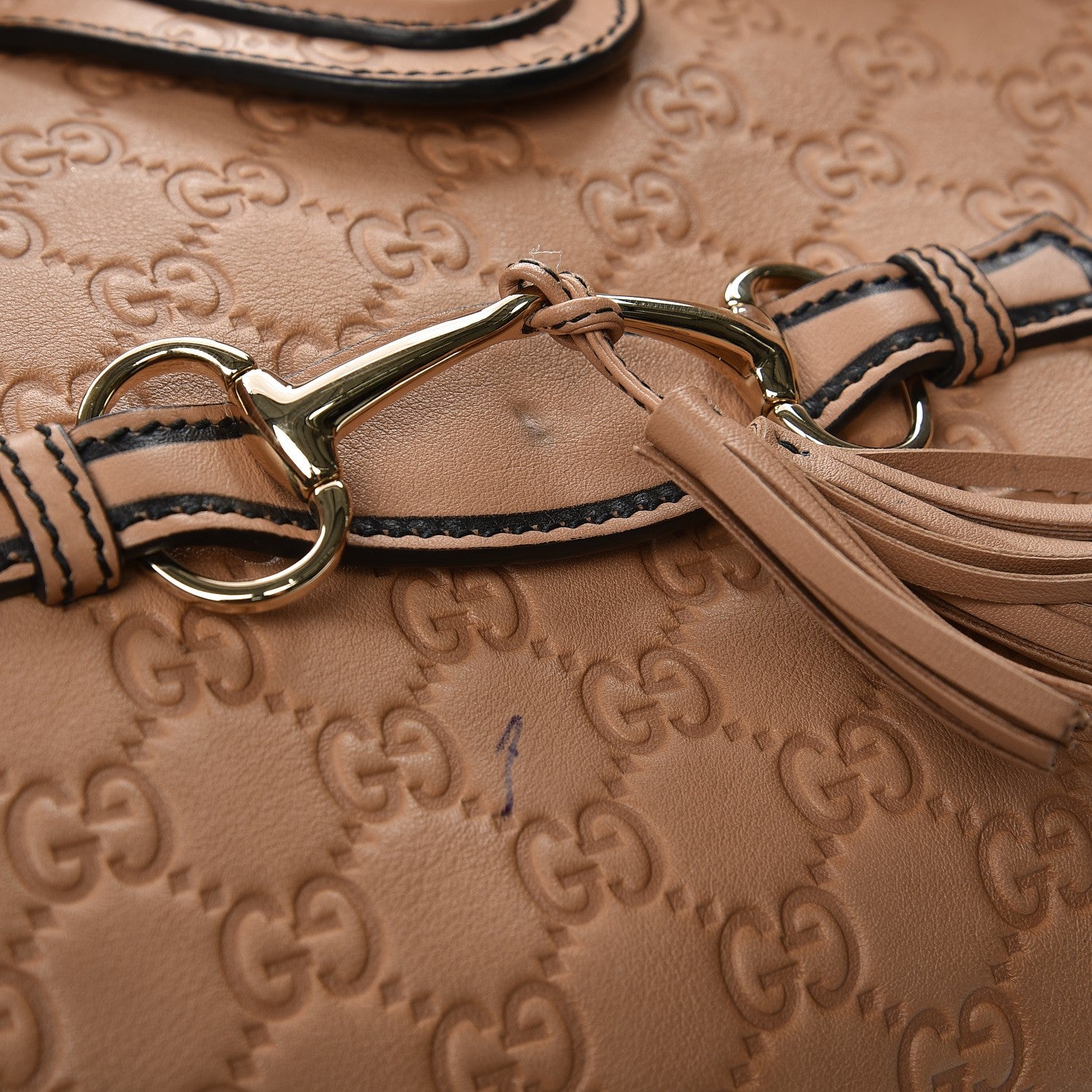 Gucci Soft Guccissima Medium Emily Hobo Camelia 9 of 10