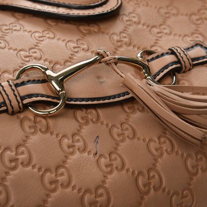 Gucci Soft Guccissima Medium Emily Hobo Camelia 9 of 10