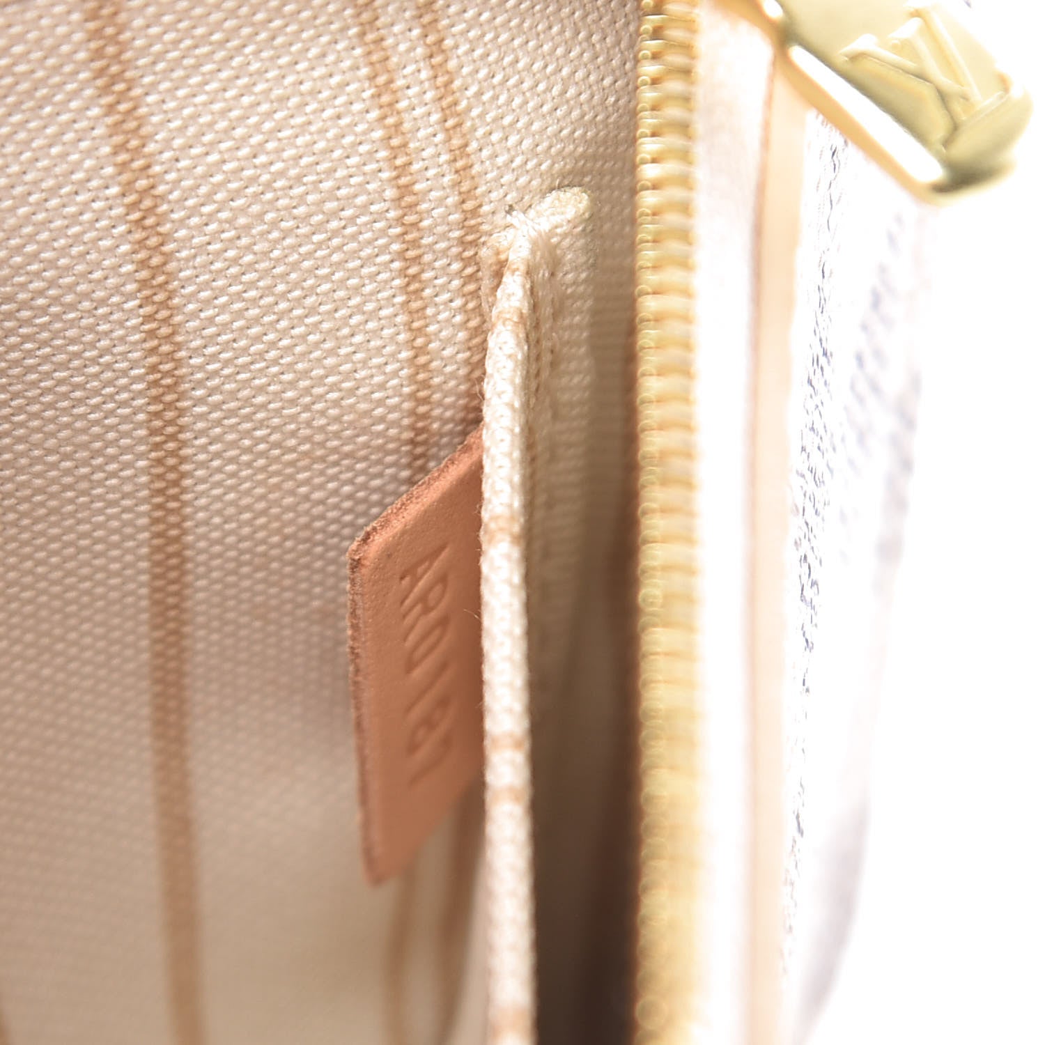 Louis Vuitton Damier Azur Neverfull PM Pochette 7 of 9