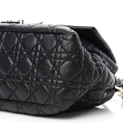 Christian Dior Lambskin Cannage New Lock Flap Black 7 of 10