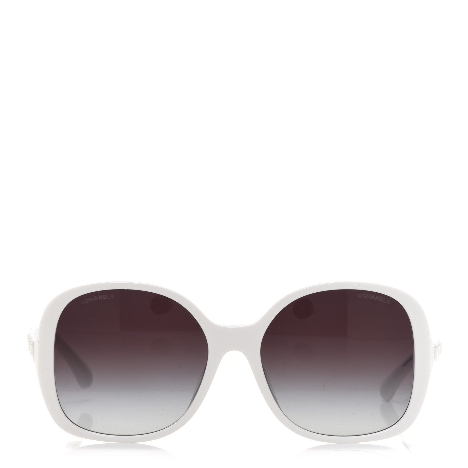 Chanel Acetate Chain Sunglasses 5470-Q-A White 2 of 7