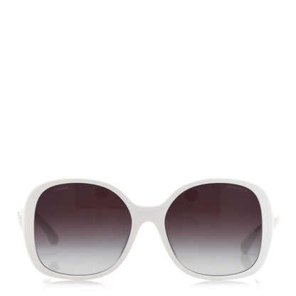 Chanel Acetate Chain Sunglasses 5470-Q-A White 2 of 7