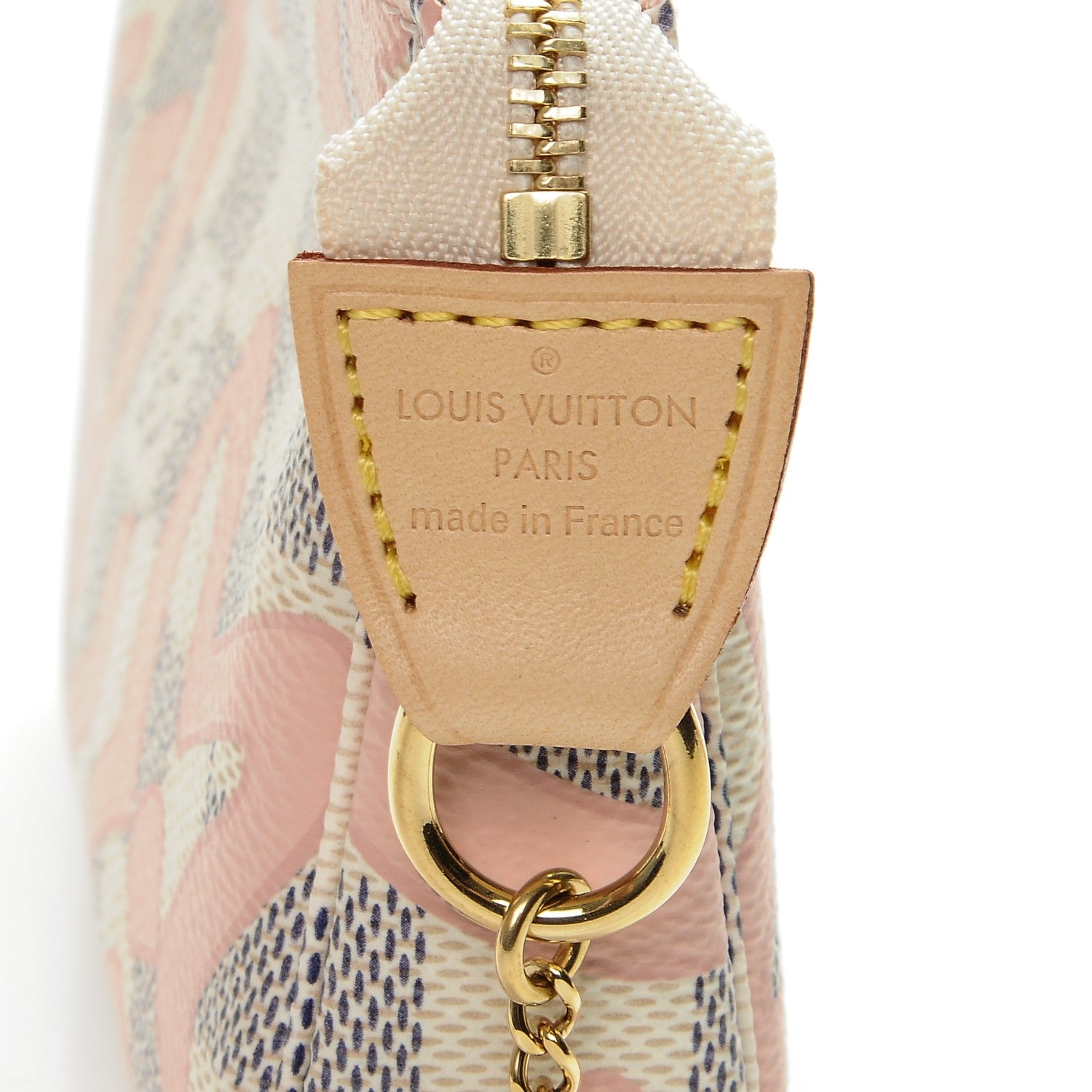 Louis Vuitton Damier Azur Tahitienne Mini Pochette Accessories 5 of 5