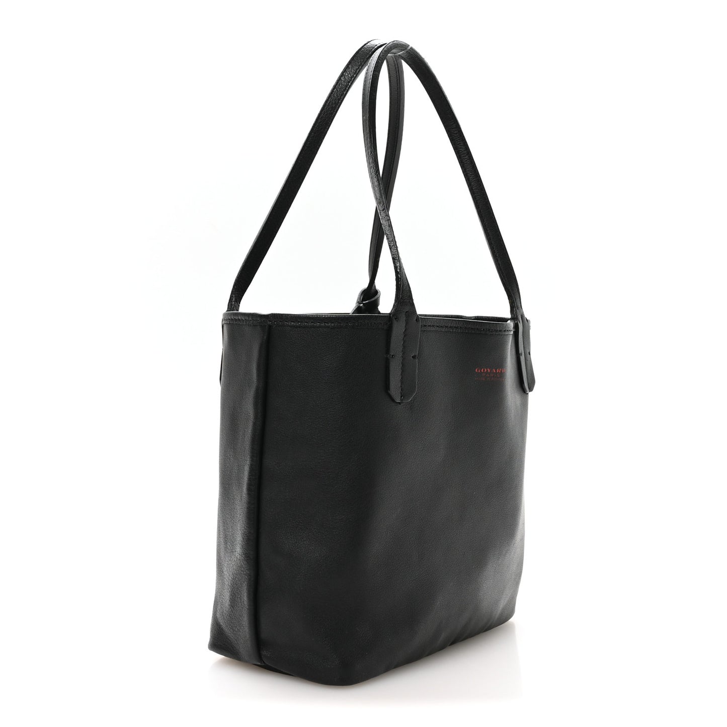 Goyardine Reversible Mini Anjou Black