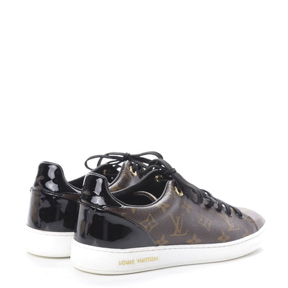 Louis Vuitton Patent Monogram Frontrow Sneakers 39 4 of 6