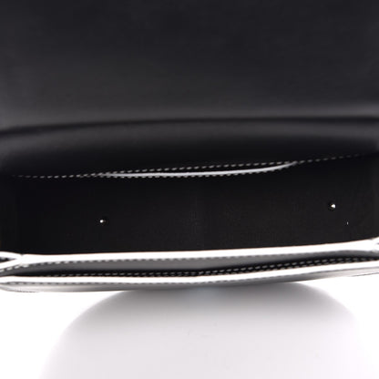 Givenchy Calfskin Mini Infinity Saddle Bag Black White 5 of 7
