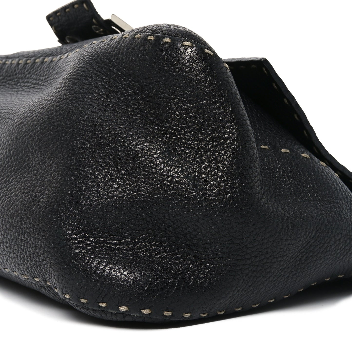 Calfskin Romano Selleria Forever Mama Baguette Black