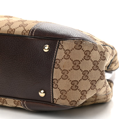 Gucci Monogram Medium Princy Tote Dark Brown 10 of 14