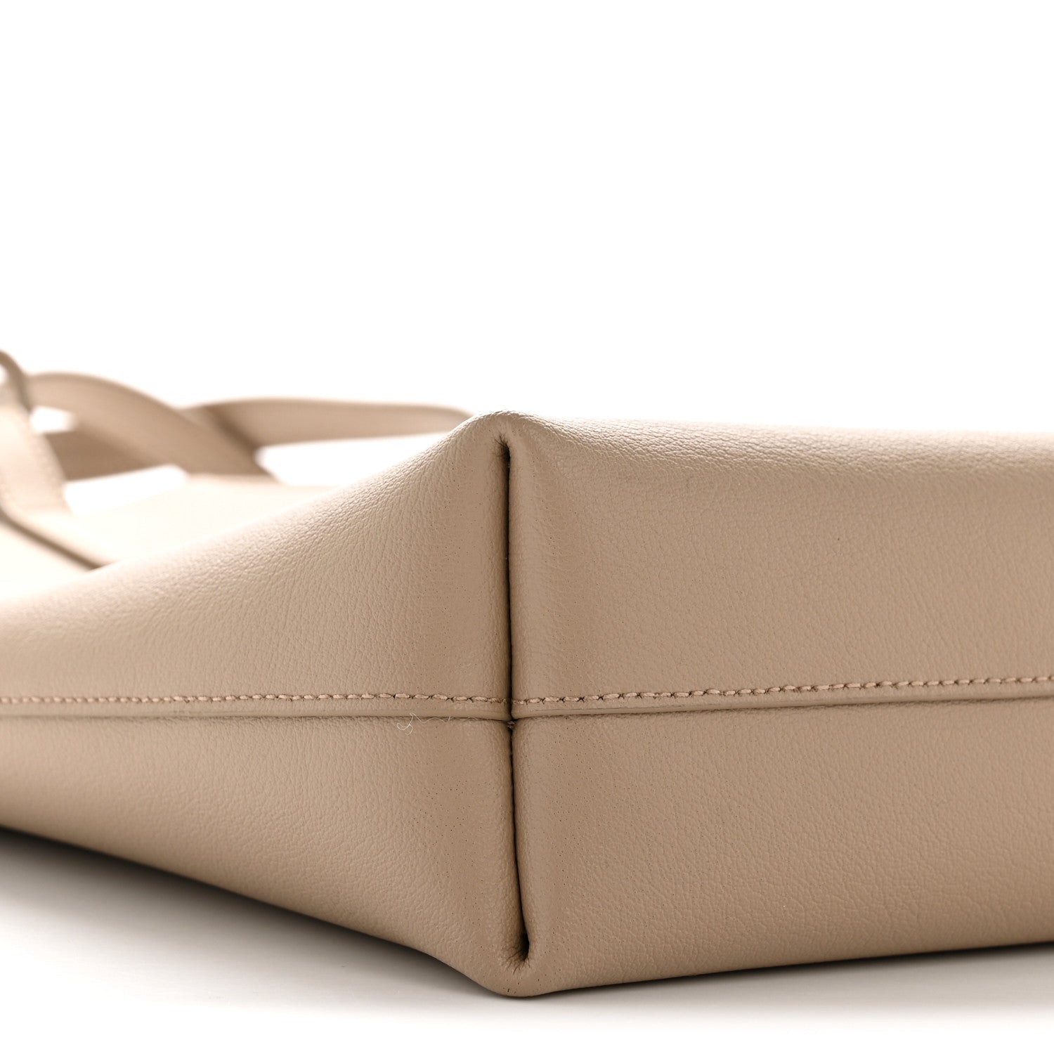 Saint Laurent Calfskin Toy Shopping Tote Nude Powder 9 of 10