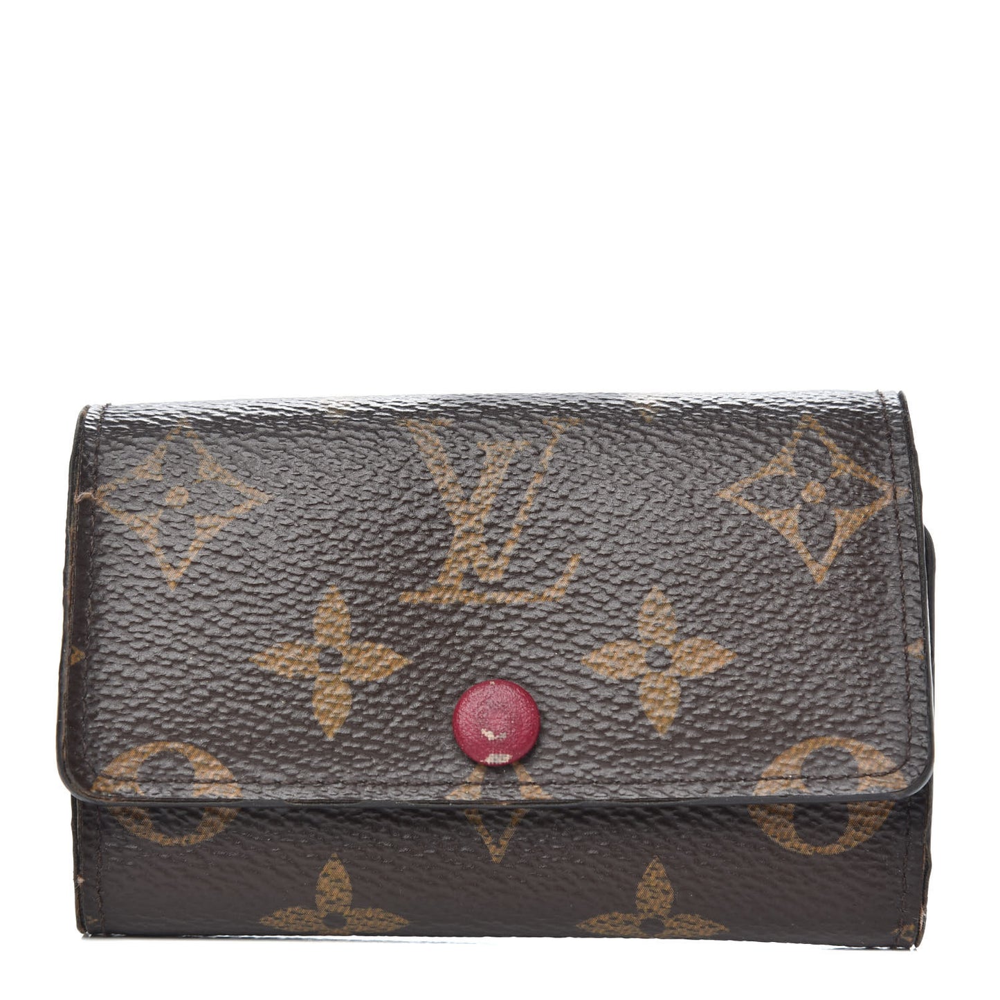 Monogram 6 Key Multicles Holder Fuchsia