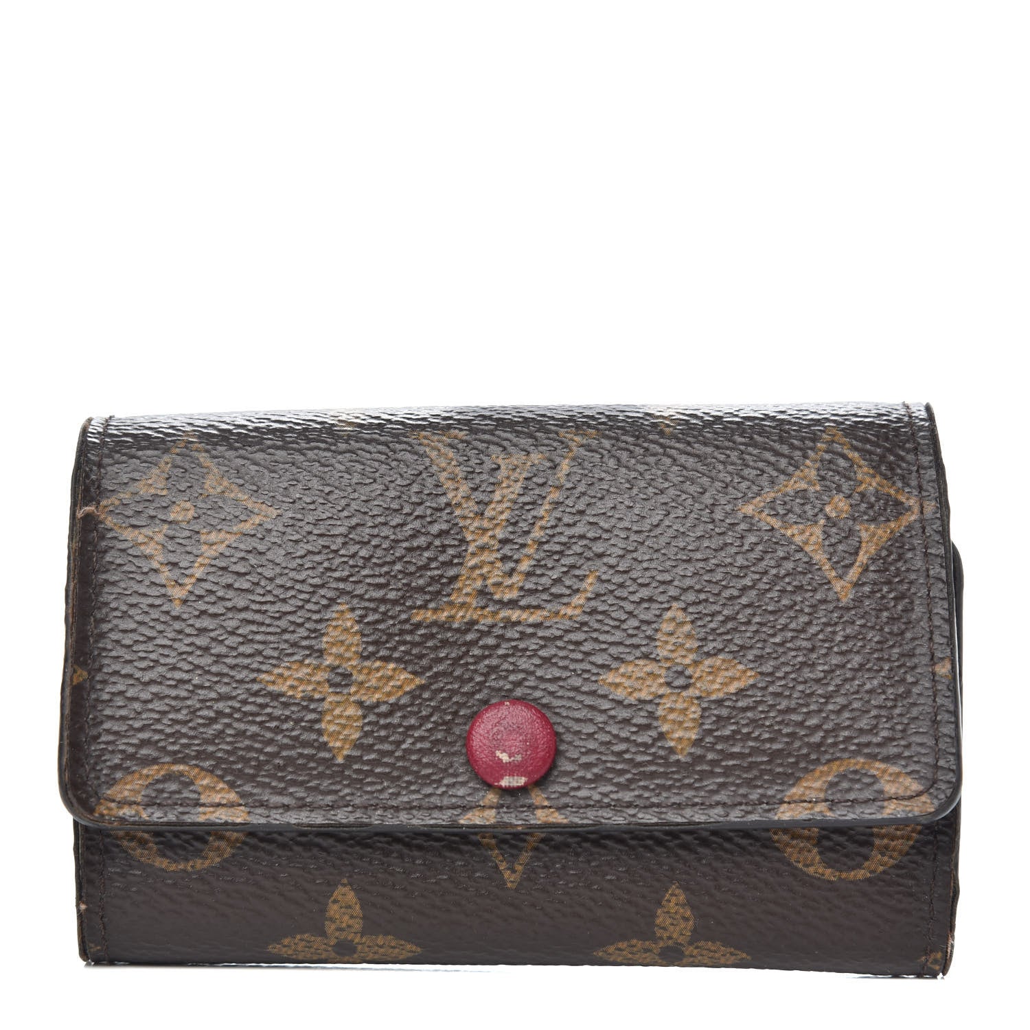 Louis Vuitton Monogram 6 Key Multicles Holder Fuchsia 1 of 9