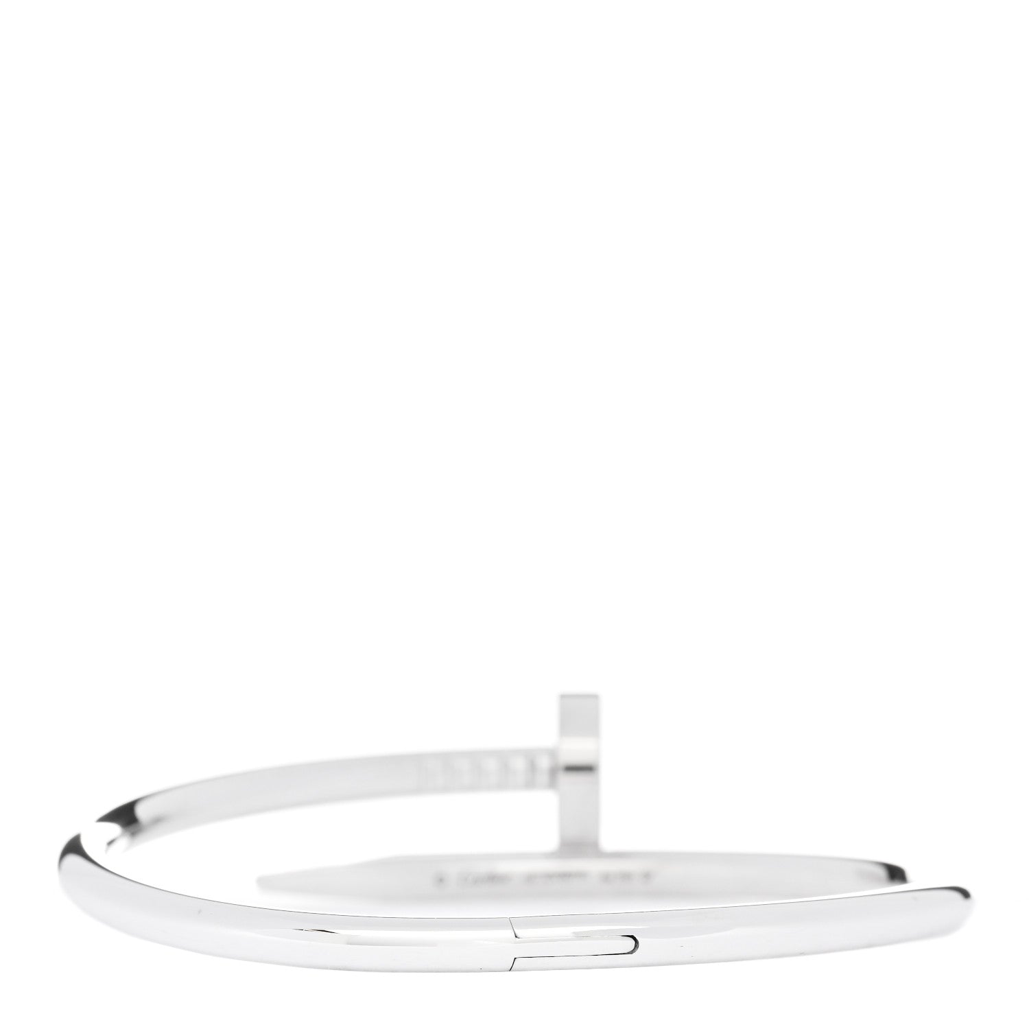Cartier 18K White Gold Juste Un Clou Bracelet 15 2 of 3