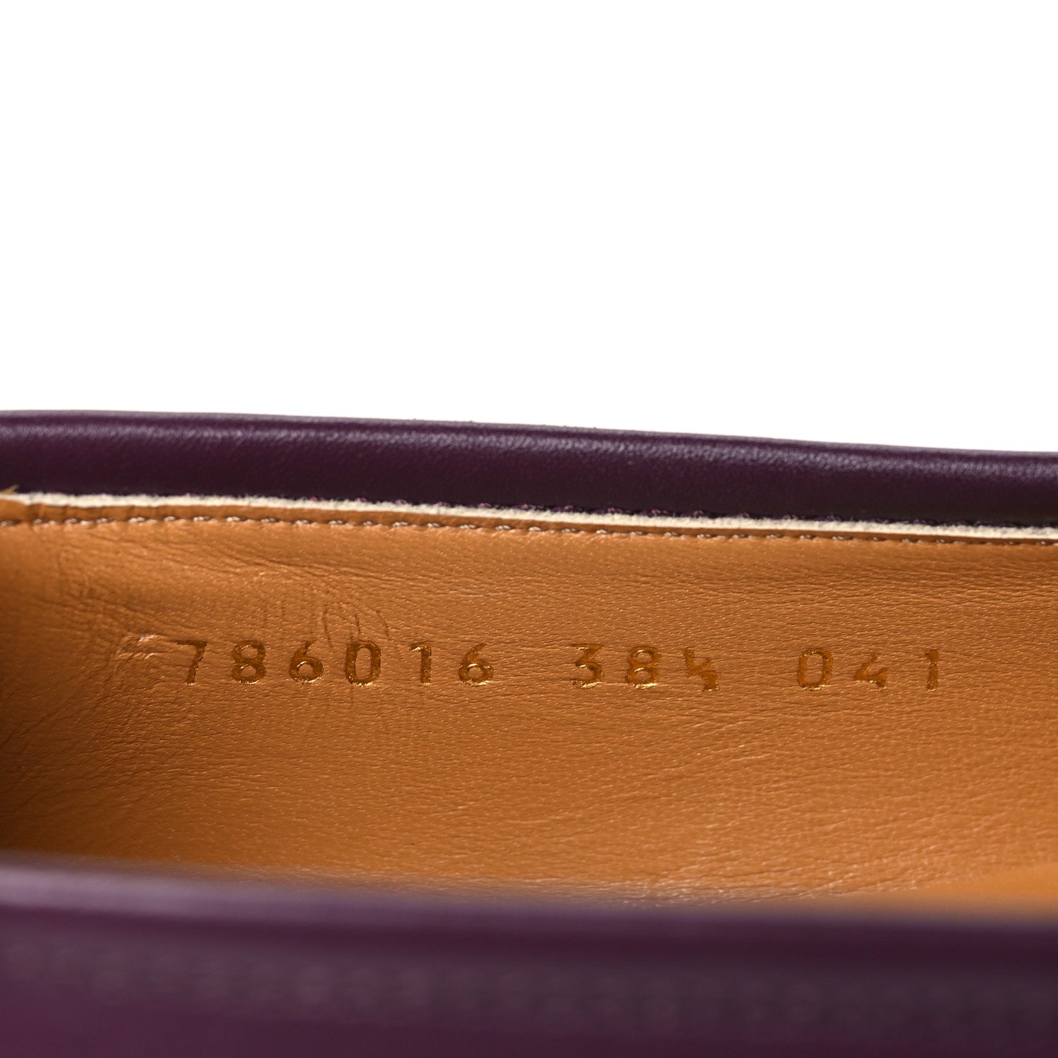 Gucci Calfskin Womens Jordaan Horsebit Loafers 38.5 Rosso Ancora 9 of 10