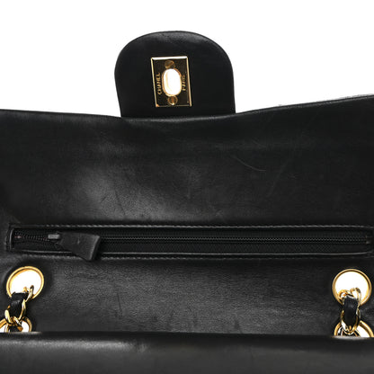 Chanel Lambskin Quilted Small Double Flap Black 15 of 15
