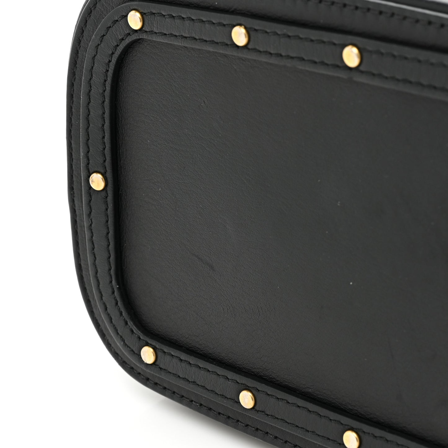 Smooth Calfskin Small Roy Bucket Bag Black