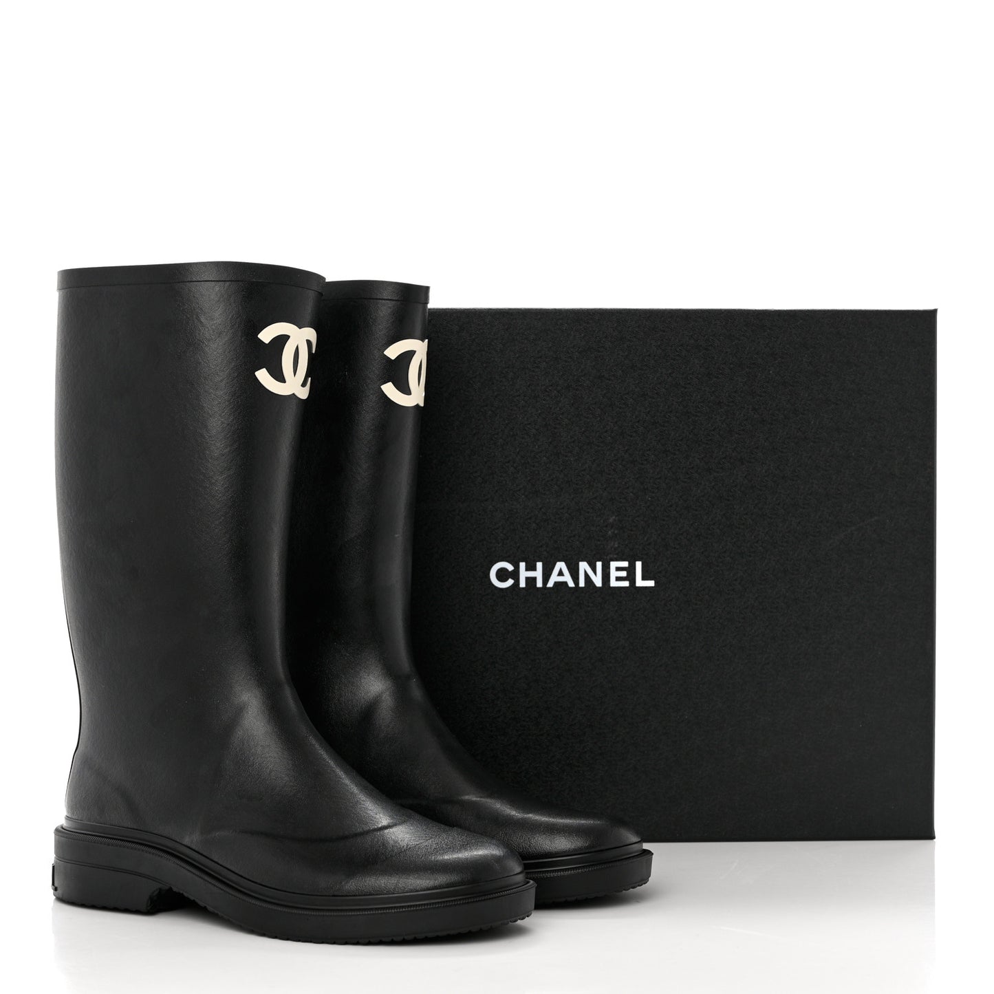 Caoutchouk CC High Boots 40 Black