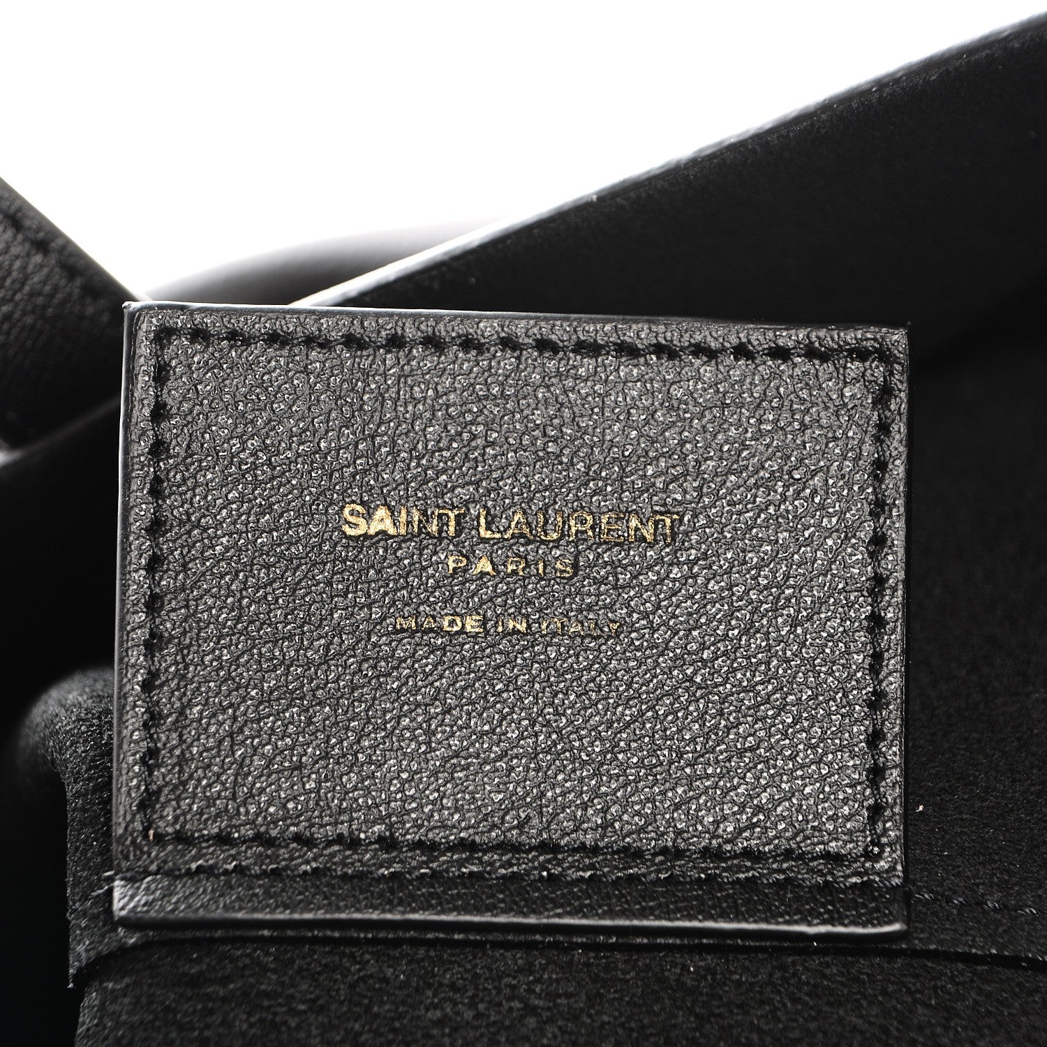 Saint Laurent Calfskin Large Shopping Tote Black 7 of 9
