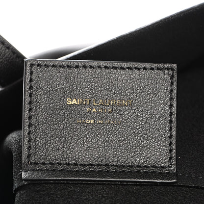 Saint Laurent Calfskin Large Shopping Tote Black 7 of 9