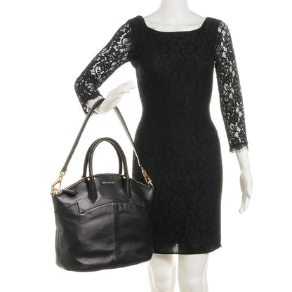 Givenchy Calfskin Medium Zip Tote Black 2 of 9