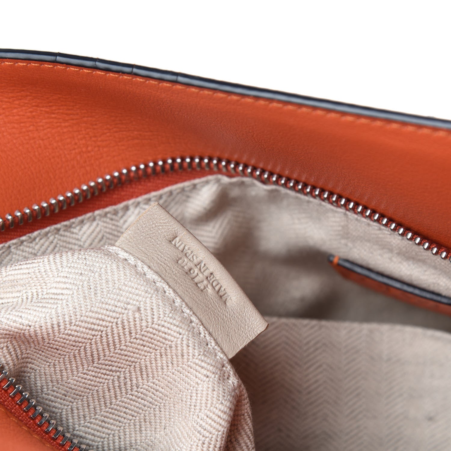 Loewe Calfskin Medium Puzzle Bag Coral 9 of 10