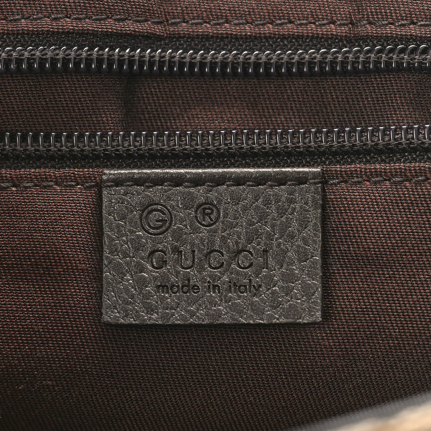 Monogram Flap Messenger Bag Beige Dark Brown