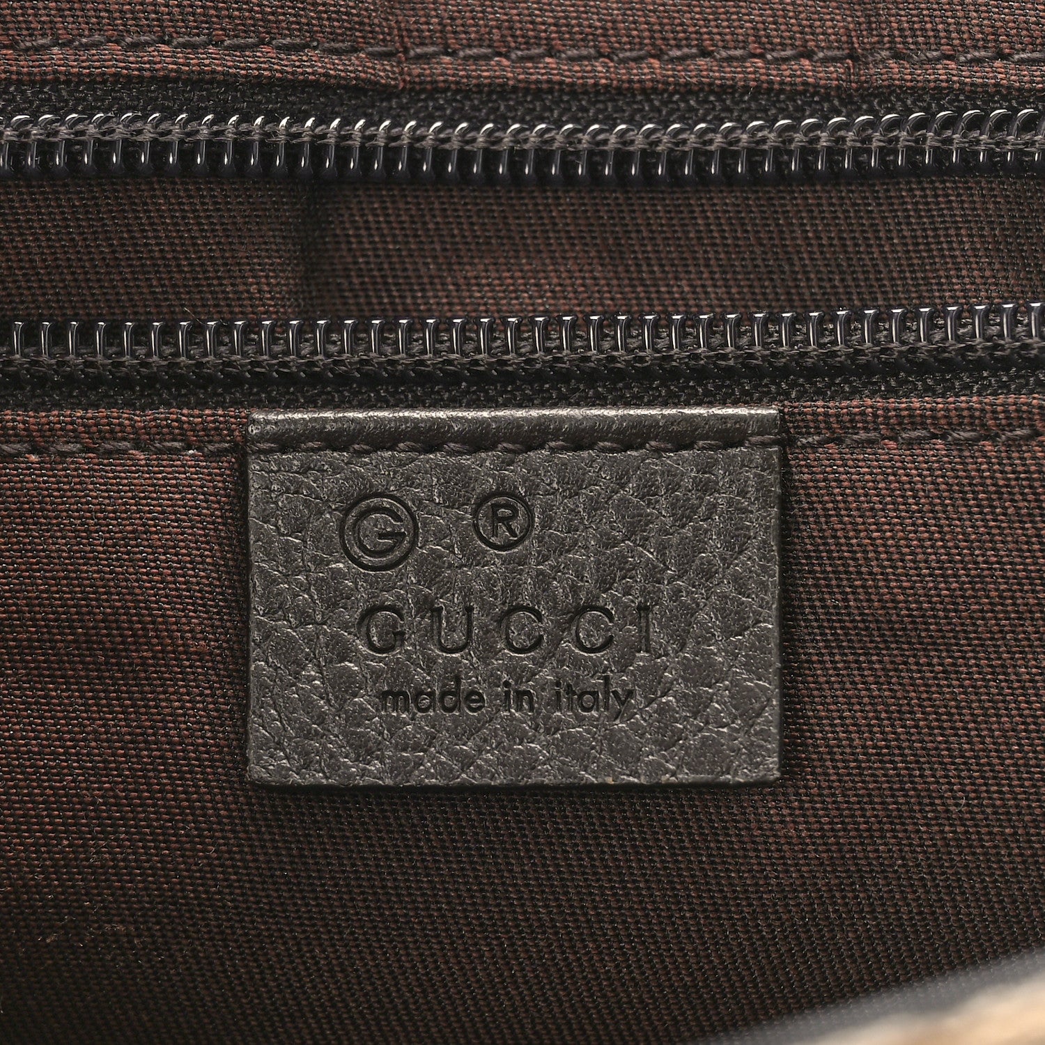 Gucci Monogram Flap Messenger Bag Beige Dark Brown 6 of 9