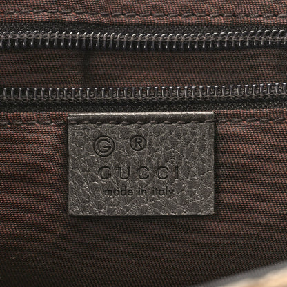 Gucci Monogram Flap Messenger Bag Beige Dark Brown 6 of 9